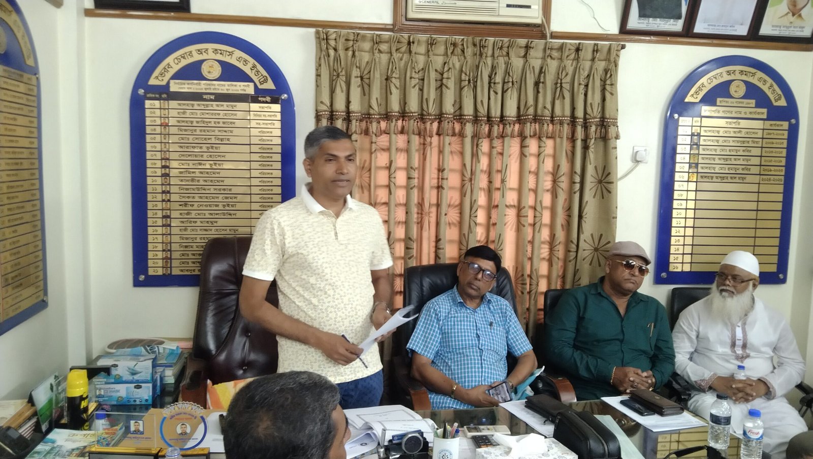 ভৈরব চেম্বার অব কমার্সে সর্বসম্মতিতে জাহিদুল হক জাবেদ সভাপতি নির্বাচিত