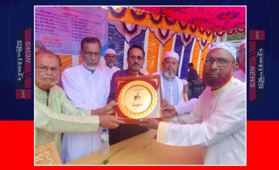 জেলা আইনজীবী সমিতির নব-নির্বাচিত সভাপতি মিজানুর রহমান বিল্লালকে সংবর্ধনা